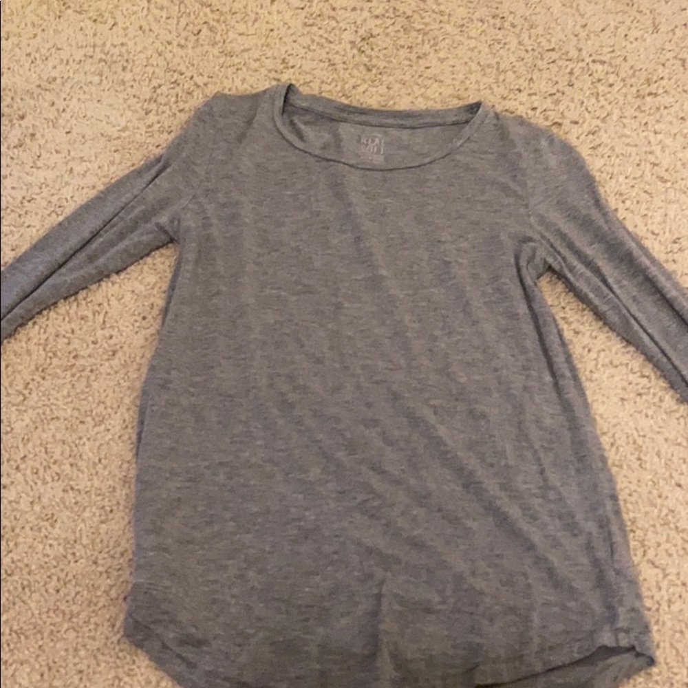 Gray aerie top